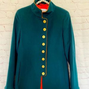 Michele Negroni Wool & Cashmere Military Coat